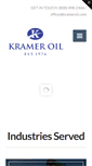 Mobile Screenshot of krameroil.com
